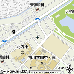 千葉県市川市北方町4丁目1402周辺の地図