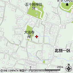 長野県駒ヶ根市赤穂北割一区2578周辺の地図
