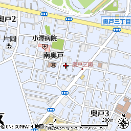 ＡＳＡ奥戸周辺の地図