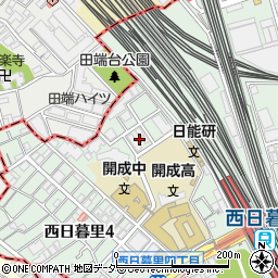 東京都荒川区西日暮里4丁目6周辺の地図