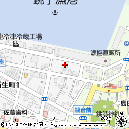 千葉県銚子市新生町1丁目36-32周辺の地図