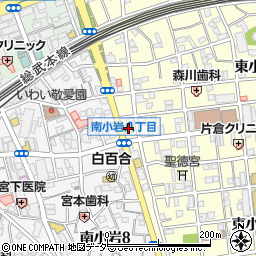 セブンイレブン江戸川東小岩６丁目店周辺の地図