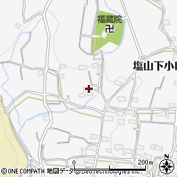 山梨県甲州市塩山下小田原926周辺の地図