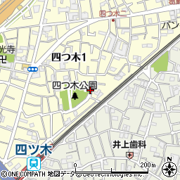 東京都葛飾区四つ木1丁目16-23周辺の地図