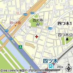 東京都葛飾区四つ木1丁目10-9周辺の地図