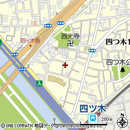 東京都葛飾区四つ木1丁目10-4周辺の地図