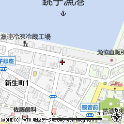 千葉県銚子市新生町1丁目36-36周辺の地図