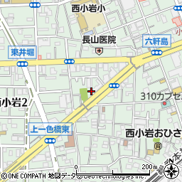 東京都江戸川区西小岩2丁目19-21周辺の地図