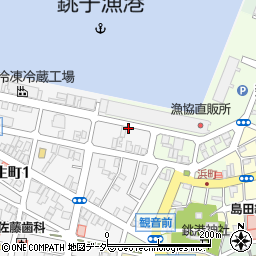 千葉県銚子市新生町1丁目36-59周辺の地図