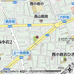 東京都江戸川区西小岩2丁目19-22周辺の地図