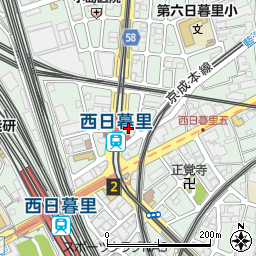 東京都荒川区西日暮里5丁目31-9周辺の地図