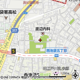 東京都豊島区池袋3丁目5-5周辺の地図