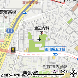 東京都豊島区池袋3丁目5-5周辺の地図