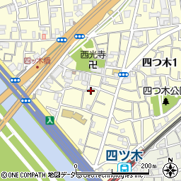 東京都葛飾区四つ木1丁目10-5周辺の地図