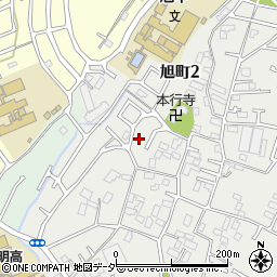 千葉県船橋市旭町2丁目周辺の地図