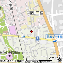 東京都福生市熊川1065-15周辺の地図