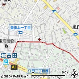 東京都練馬区旭丘1丁目61周辺の地図