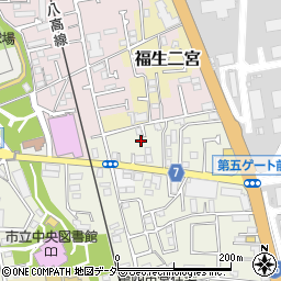 東京都福生市熊川1065-16周辺の地図