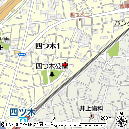 東京都葛飾区四つ木1丁目16-21周辺の地図