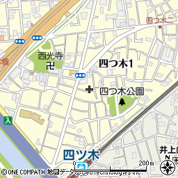 東京都葛飾区四つ木1丁目21-11周辺の地図