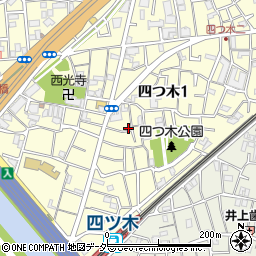 東京都葛飾区四つ木1丁目21-10周辺の地図