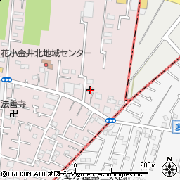 東京都小平市花小金井3丁目11-5周辺の地図