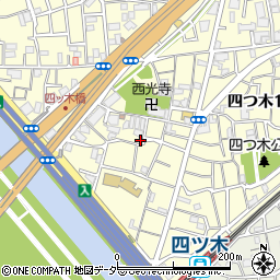 東京都葛飾区四つ木1丁目23-17周辺の地図