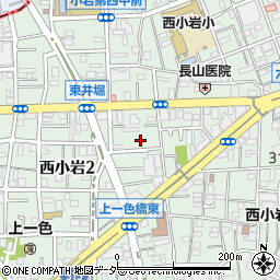 東京都江戸川区西小岩2丁目18-18周辺の地図