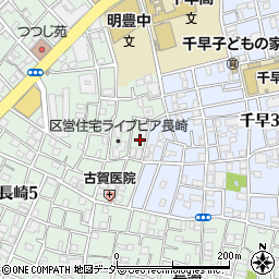 東京都豊島区長崎5丁目26周辺の地図