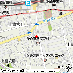東京都中野区上鷺宮4丁目4周辺の地図