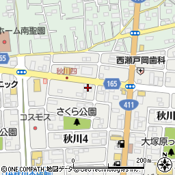 浦野事務所付倉庫周辺の地図