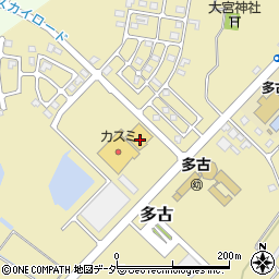 千葉県香取郡多古町多古2000-139周辺の地図