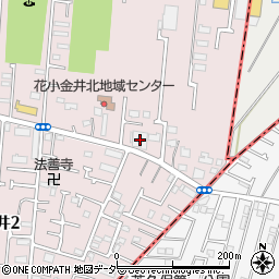 東京都小平市花小金井3丁目11-11周辺の地図