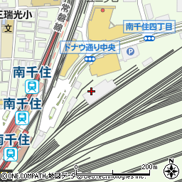 東京都荒川区南千住周辺の地図