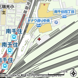 東京都荒川区南千住周辺の地図