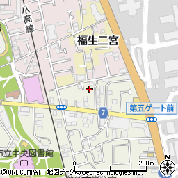 東京都福生市熊川1065-14周辺の地図