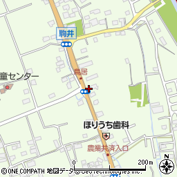 山梨県韮崎市藤井町駒井2762-25周辺の地図
