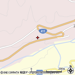 山梨県甲州市塩山上小田原152周辺の地図