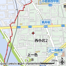 東京都江戸川区西小岩2丁目10-10周辺の地図