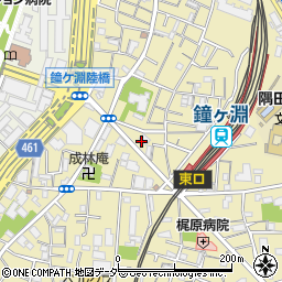 セブンイレブン墨田５丁目店周辺の地図