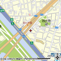 東京都葛飾区四つ木1丁目8-7周辺の地図