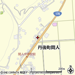 京都府京丹後市丹後町間人369周辺の地図
