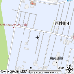 東京都立川市西砂町4丁目28周辺の地図