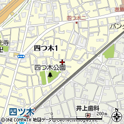 東京都葛飾区四つ木1丁目16-20周辺の地図