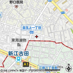 東京都練馬区豊玉北1丁目1周辺の地図