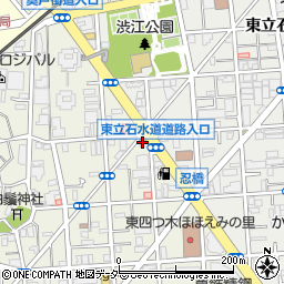 ミニストップ東四つ木店周辺の地図