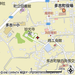 千葉県香取郡多古町多古2520周辺の地図