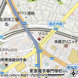 日本美装株式会社　池袋支店周辺の地図