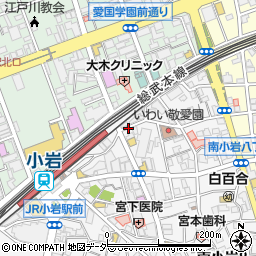 Living 小岩本店周辺の地図