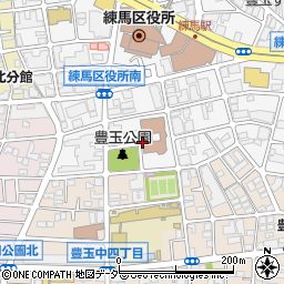 東京都練馬区豊玉北6丁目8周辺の地図